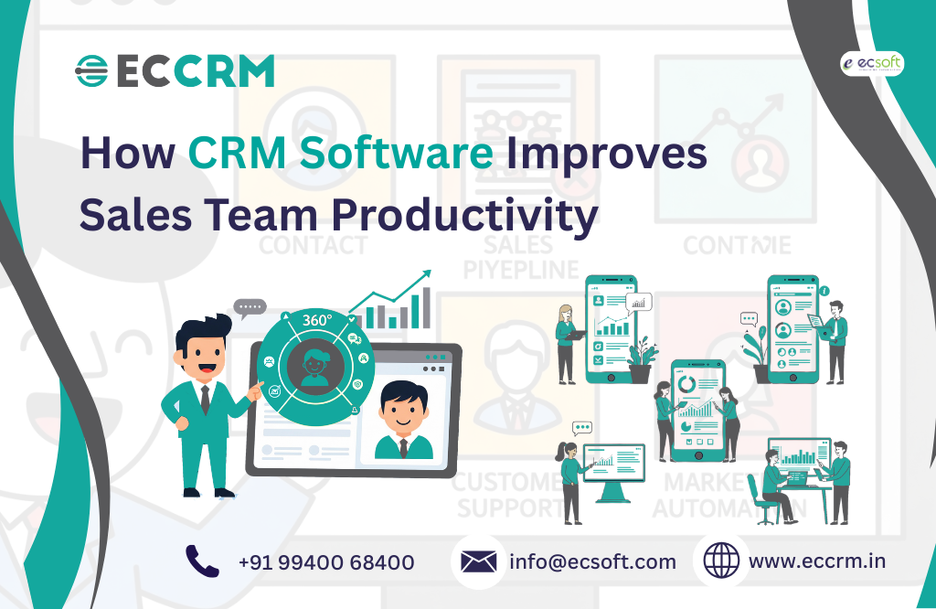 How CRM Software Improves Sales Team Productivity