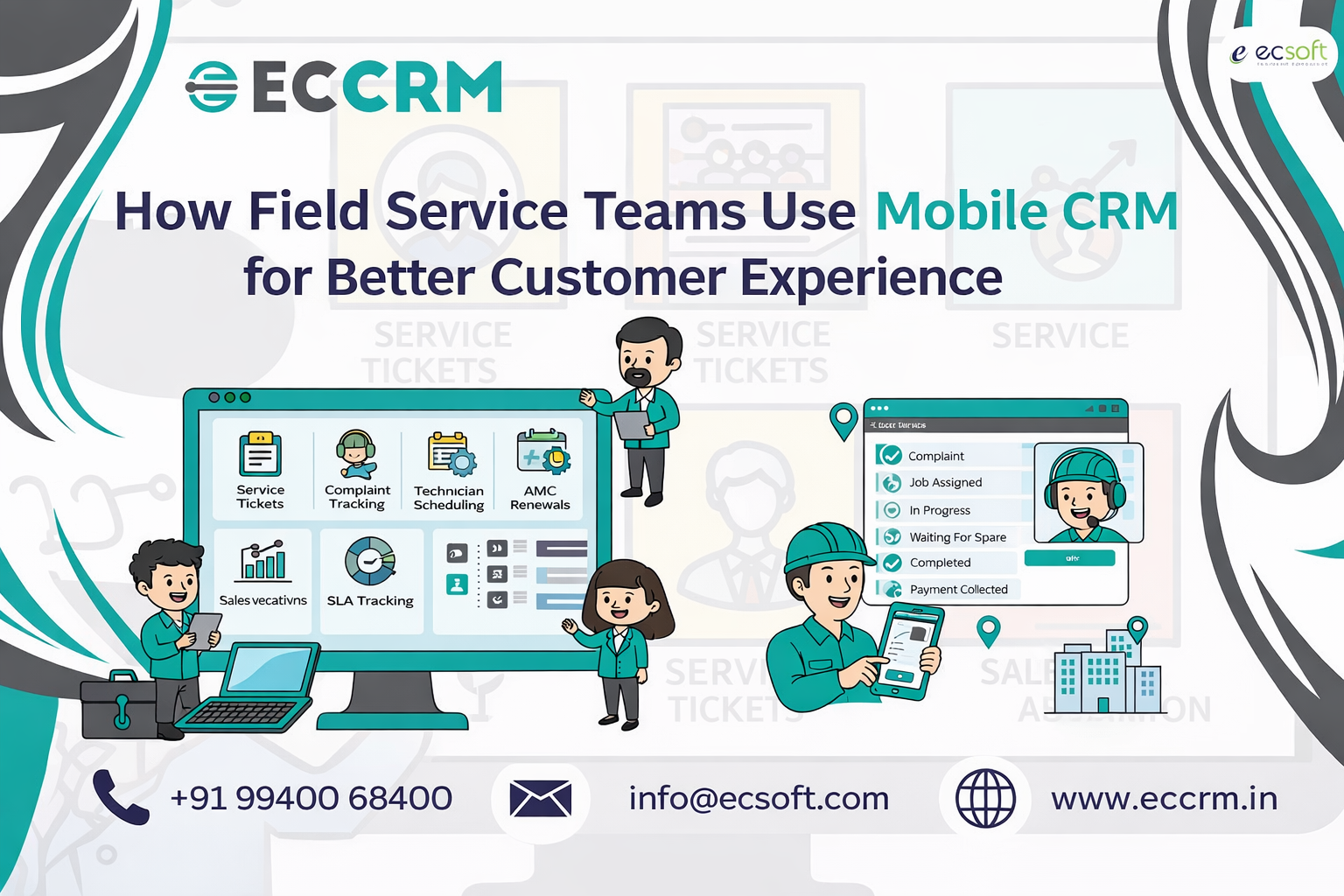 How Field Service Teams Can Use Mobile CRM for Better Customer Experience